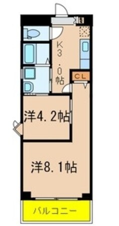 サングリーン新宿の物件間取画像